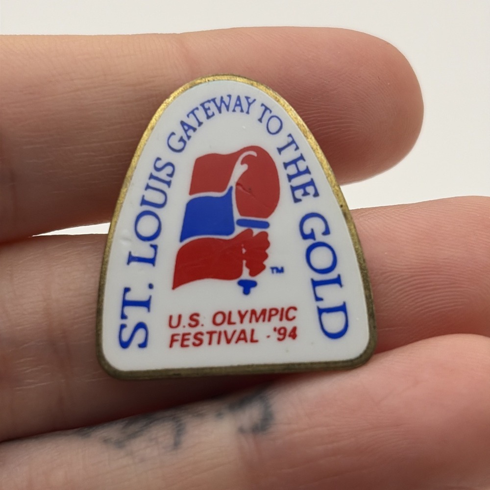 St. Louis Gateway To The Gold U.S. Olympic Festival‎ 1994 Lapel Hat Pin